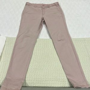 Uniqlo pink or light rose chinos